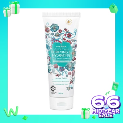 WATSONS Purifying &. Hydrating Clay Hair Conditioner 200ml