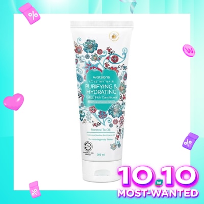 WATSONS Purifying & Hydrating Clay Hair Conditioner 200ml