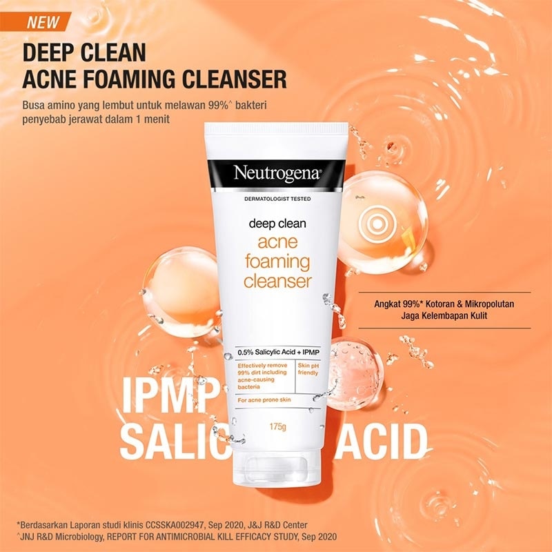 Deep Clean Acne Foaming Cleanser 100Gr