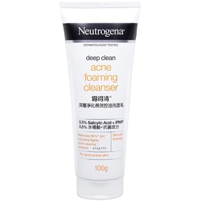 NEUTROGENA Deep Clean Acne Foaming Cleanser 100Gr