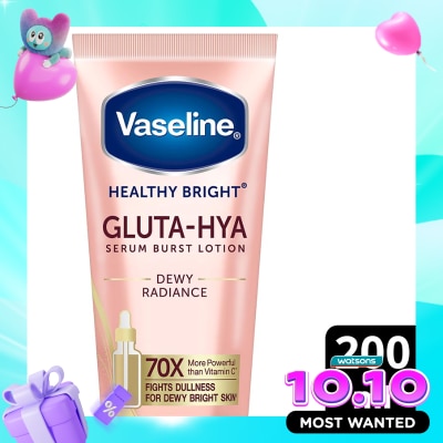 VASELINE Gluta Hya Serum Burst Lotion Dewy Radiance 200ml image