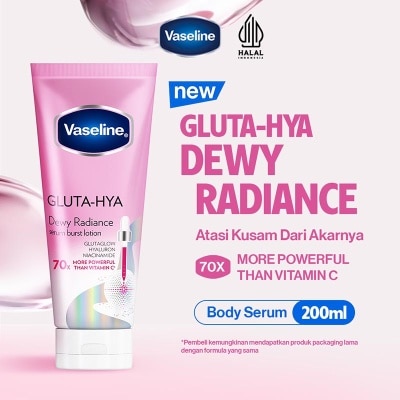 Vaseline Gluta-Hya Serum Burst Lotion Dewy Radiance 200ml