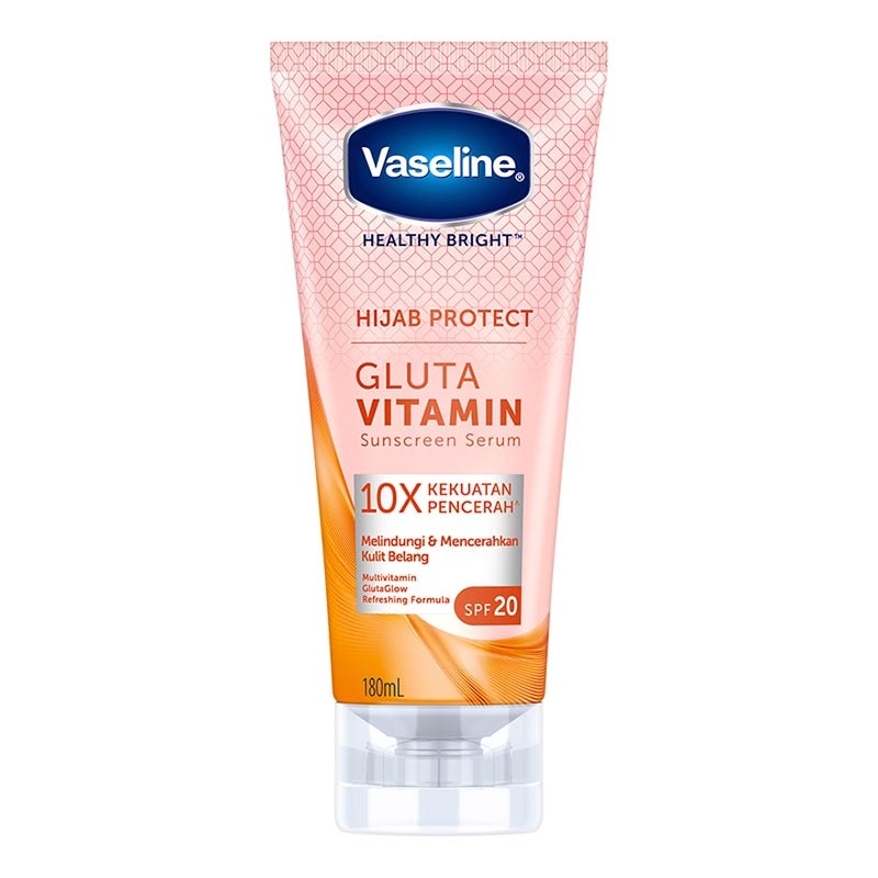 Vaseline Hijab Bright Refreshing Body Serum SPF20 PA++ Even Tone 180ml<BR>