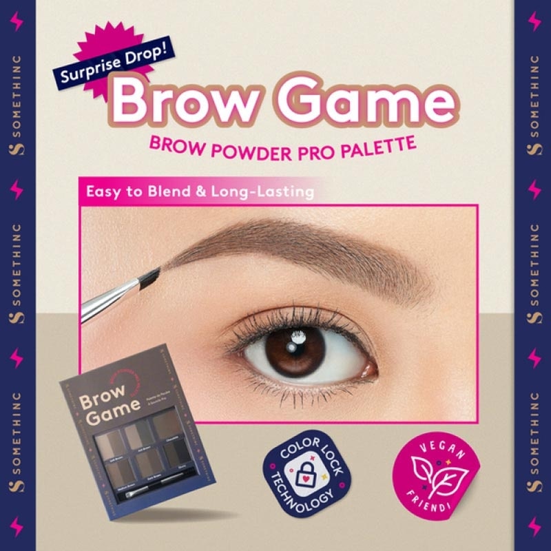 SOMETHINC BROW GAME E/BROW PWDR PALETTE