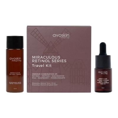 AVOSKIN Miraculous Retinol Series Travel Kit