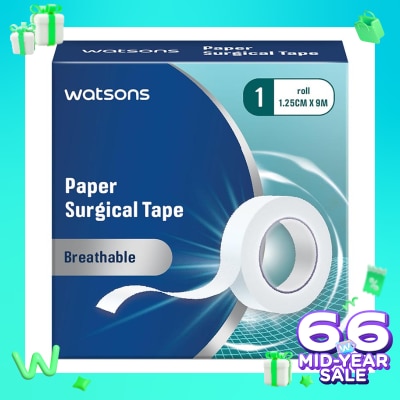 WATSONS W PAPER SURGICAL TAPE 1S