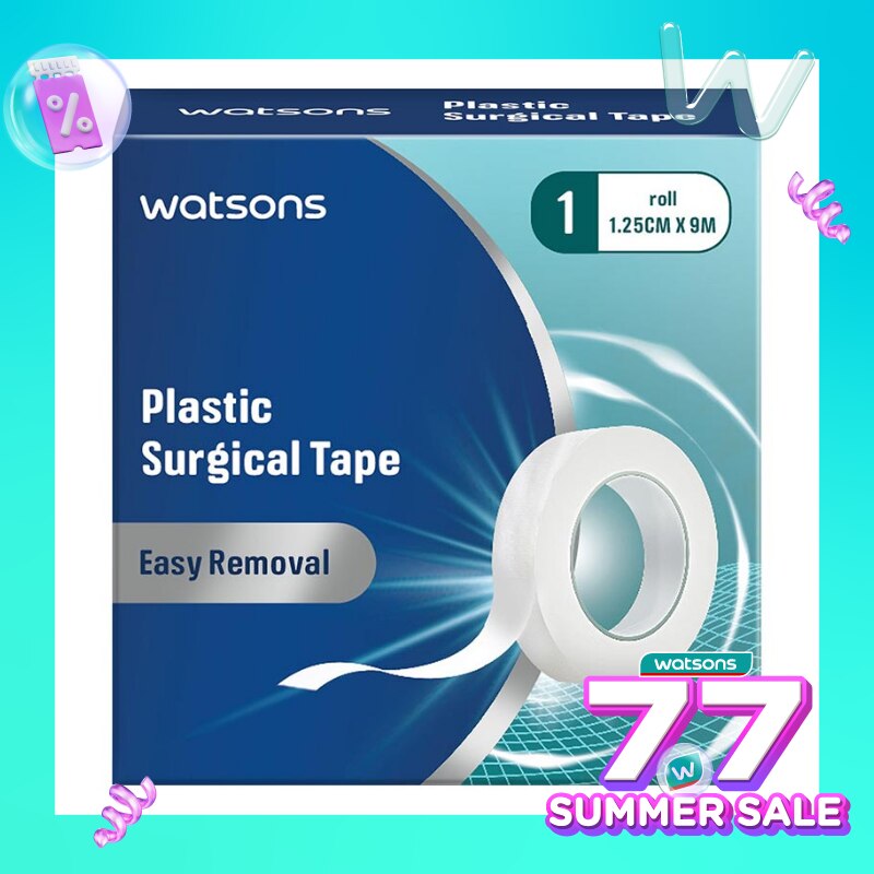 W PLASTIC SURGICAL TAPE 1S
