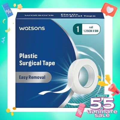 WATSONS W PLASTIC SURGICAL TAPE 1S