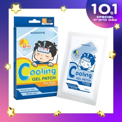 WATSONS Cooling Gel Patch For Kids 6s