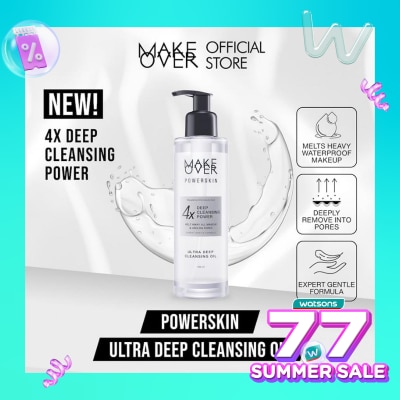 MAKE OVER Make Over Powerskin Ultra Deep Cleansing Oil 190ml