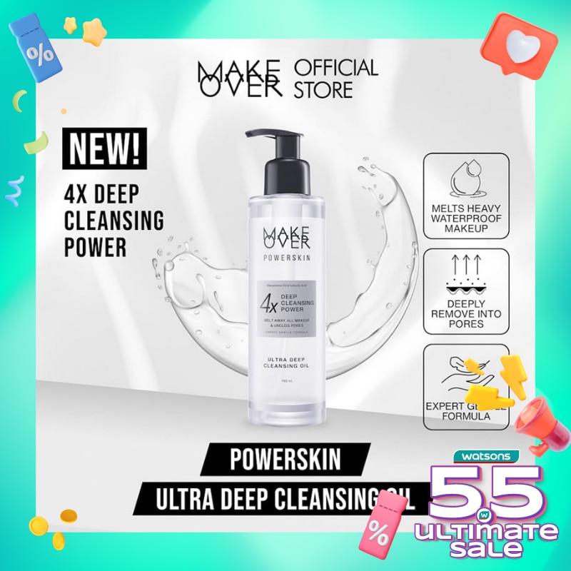 Make Over Powerskin Ultra Deep Cleansing Oil 190ml