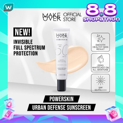 MAKE OVER Powerskin Urban Defense Sunscreen