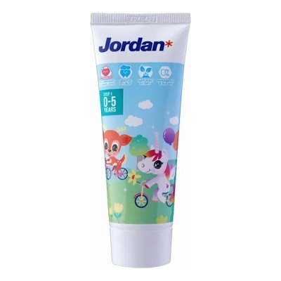 JORDAN Jordan Kids Toothpaste Stawberry Step 1