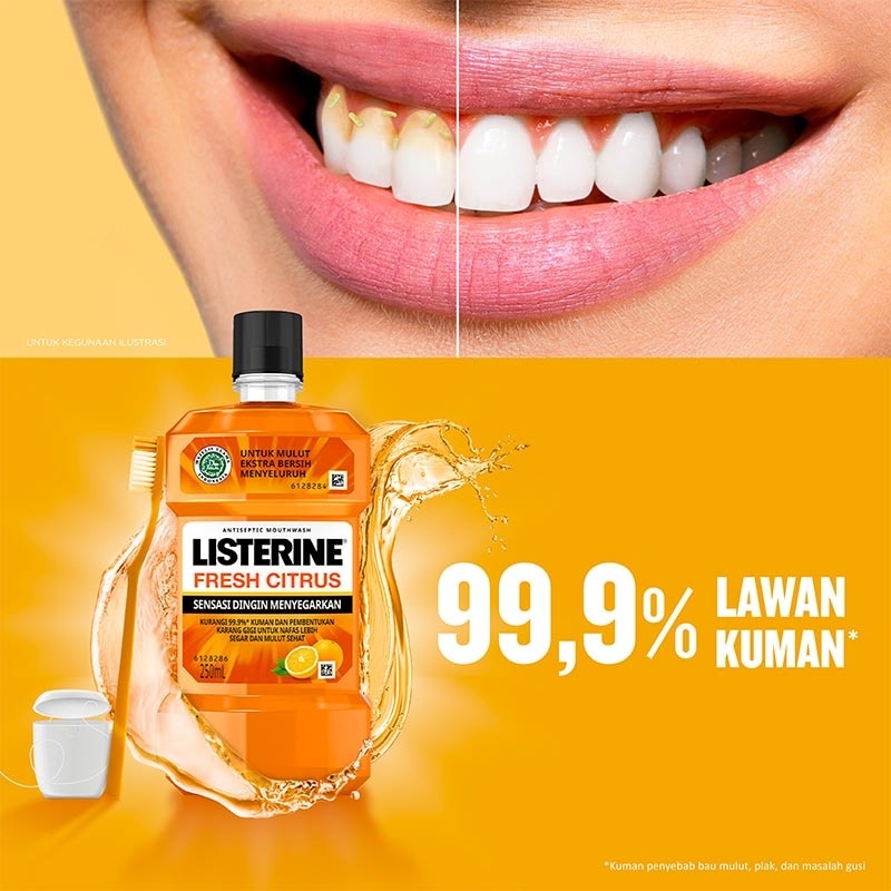 LISTERINE MW FRESH CITRUS 500ML