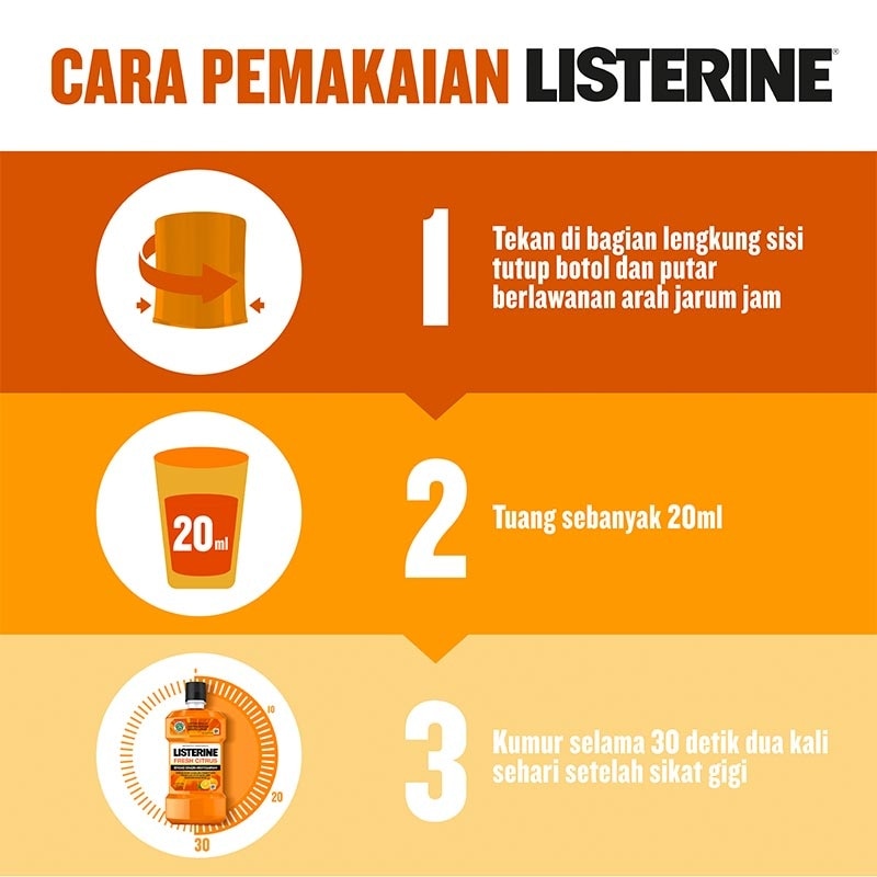 LISTERINE MW FRESH CITRUS 500ML