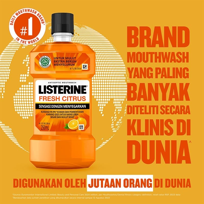 LISTERINE MW FRESH CITRUS 500ML