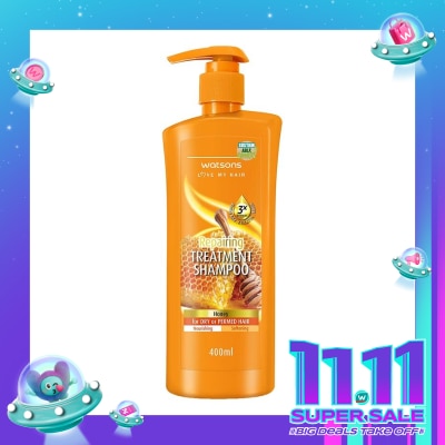 WATSONS Honey Repairing Treatment Shampoo 400Ml