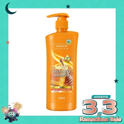 WATSONS Honey Repairing Treatment Shampoo 400Ml