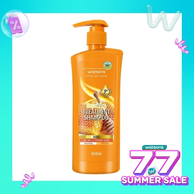 WATSONS Honey Repairing Treatment Shampoo 400Ml