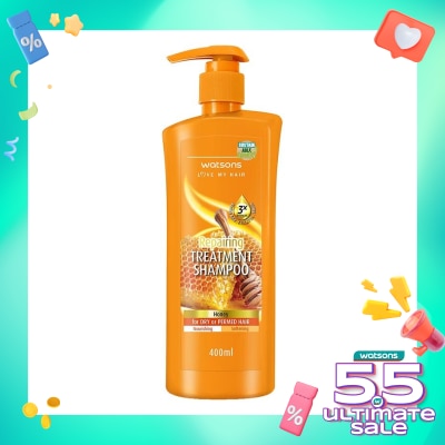 WATSONS Honey Repairing Treatment Shampoo 400Ml