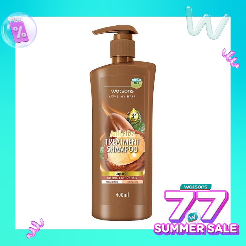 Argan Oil Anti-Frizz Treatment Shampoo 400Ml