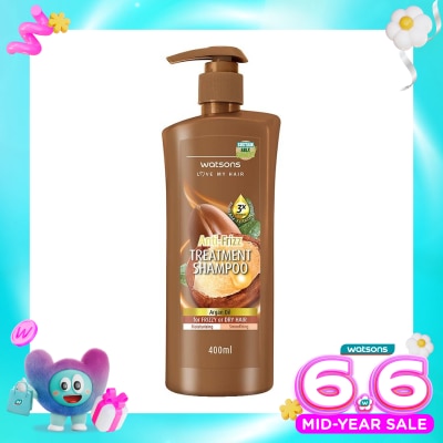 WATSONS COLLECTION - Argan Oil Anti-Frizz Treatment Shampoo 400Ml