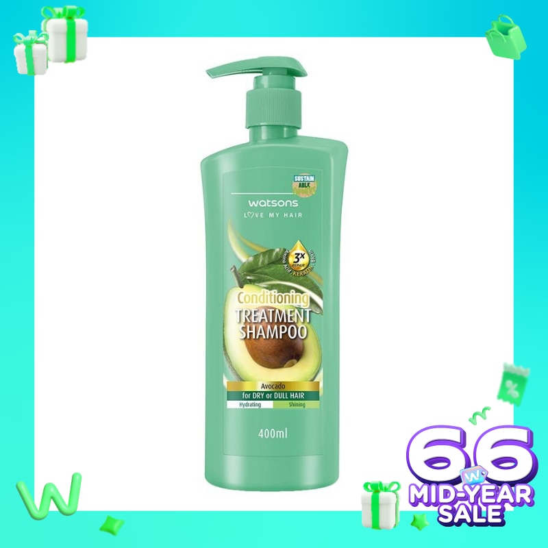 Avocado Conditioning Treatment Shampoo 400Ml