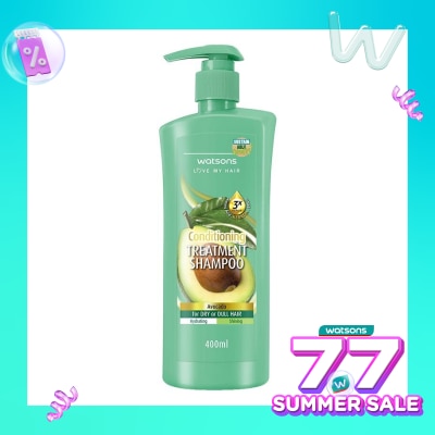 WATSONS Avocado Conditioning Treatment Shampoo 400Ml