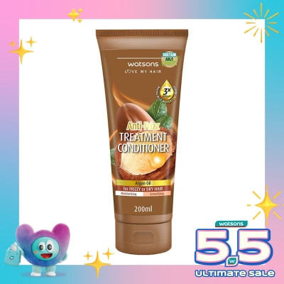 WATSONS - Argan Oil Anti-Frizz Treatment Conditioner 200Ml
