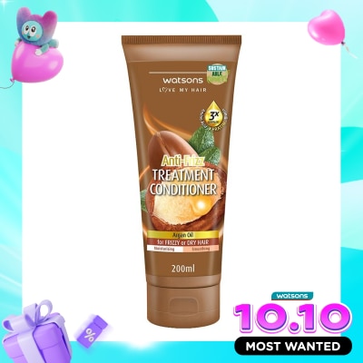 WATSONS Argan Oil Anti Frizz Treatment Conditioner 200Ml image