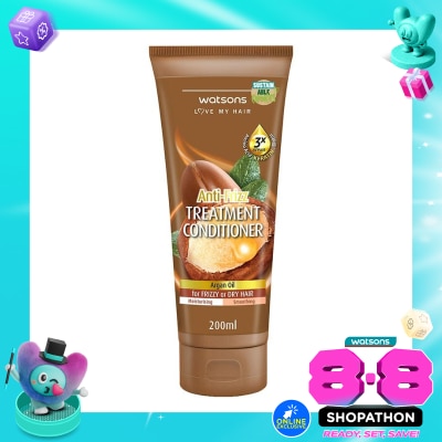 WATSONS COLLECTION - Argan Oil Anti-Frizz Treatment Conditioner 200Ml image