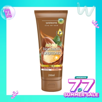 WATSONS Argan Oil Anti-Frizz Treatment Conditioner 200Ml