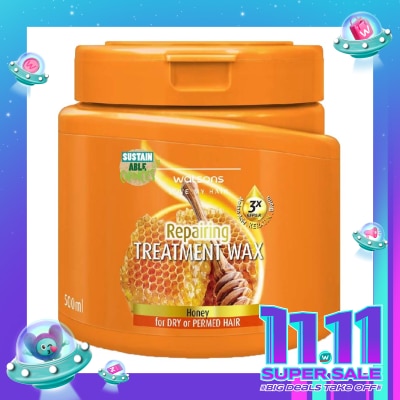 WATSONS Honey Repairing Treatment Wax 500Ml