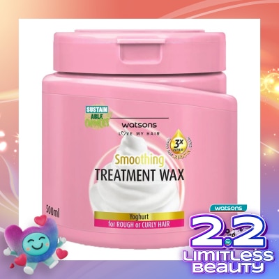 WATSONS Yogurt Smoothing Treatment Wax 500Ml