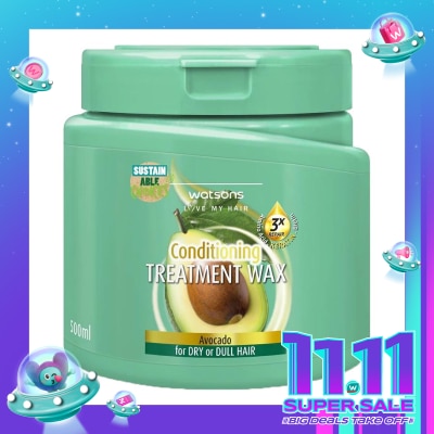 WATSONS Avocado Conditioning Treatment Wax 500Ml