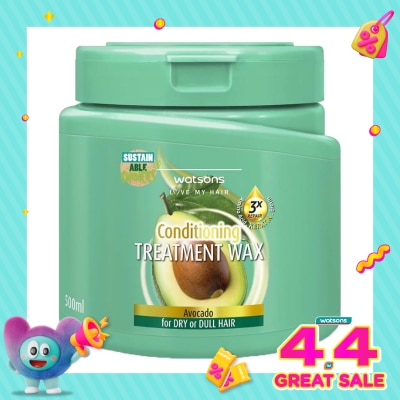 WATSONS - Avocado Conditioning Treatment Wax 500Ml
