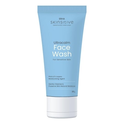 ERHA Skinsitive DF Ultracalm Face Wash 80g