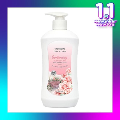 WATSONS Watsons Softening Body Lotion Rose Water Scented 550ml