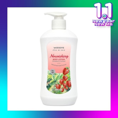 WATSONS Watsons Nourishing Body Lotion Strawberry Scented 550ml