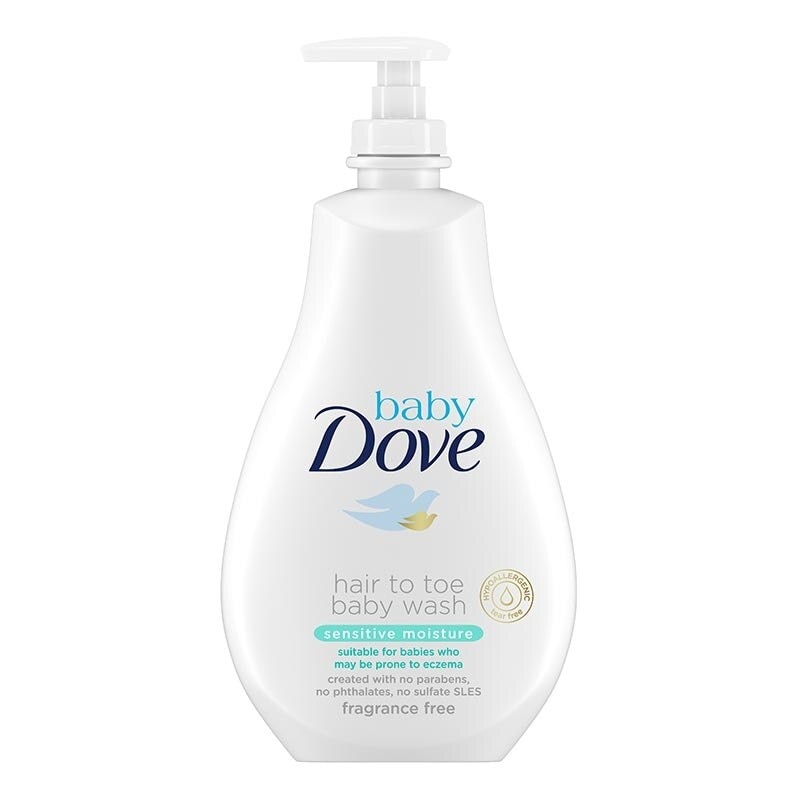 Baby Dove Hair to Toe Wash Sensitive Moisture 591ml