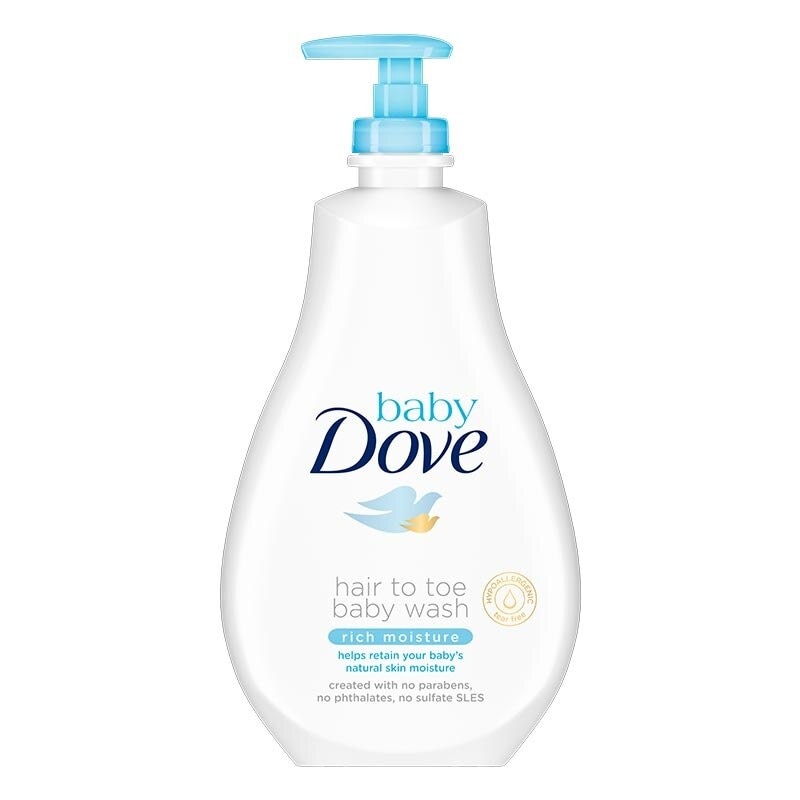 DOVE BB HAIR-TOE RICH MOIST STR 591ML