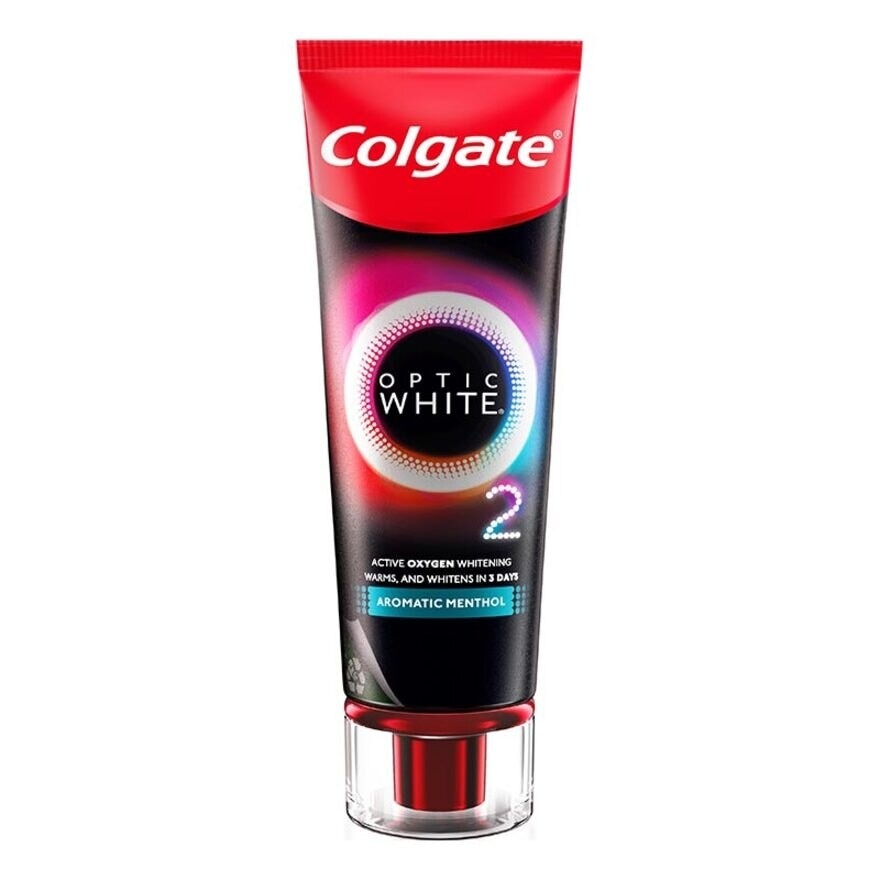 Optic White O2 85g Aromatic Menthol Toothpaste 85g - Colgate Pasta Gigi