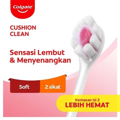 COLGATE Cushion Clean Toothbrush-2pcs