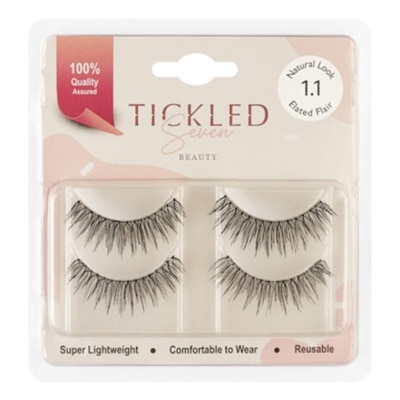 TICKLED SEVEN Tickled Seven - Twin Pack Eyelashes Elated Flair 1.1