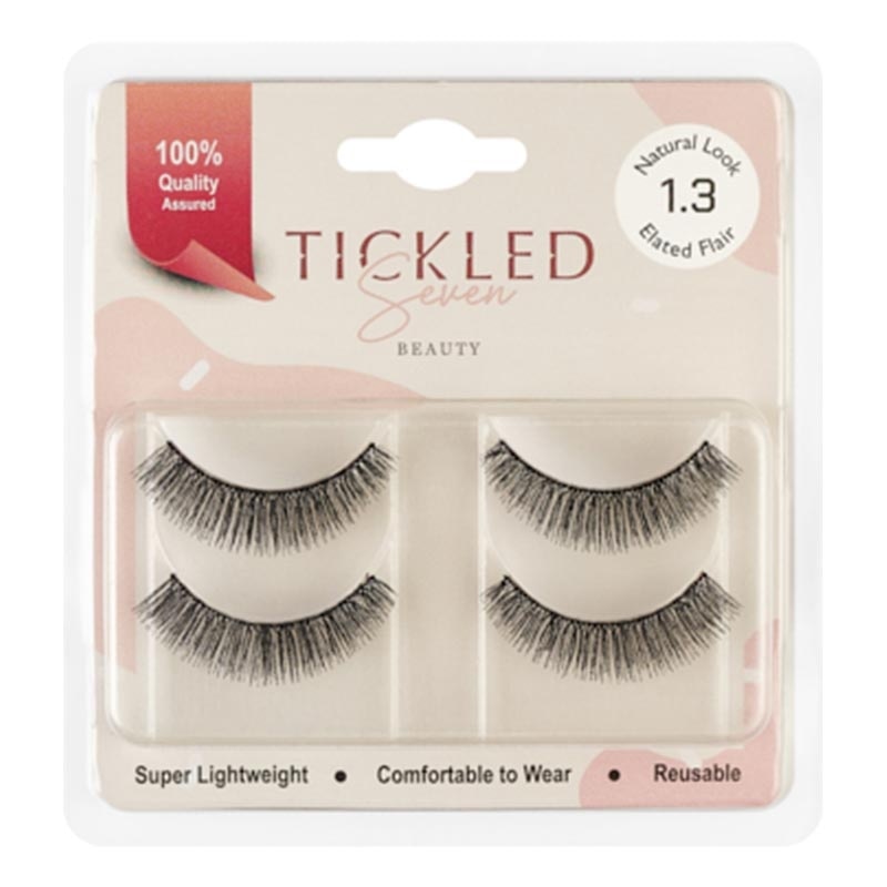 Tickled Seven - Twin Pack Eyelashes Elated Flair 1.3