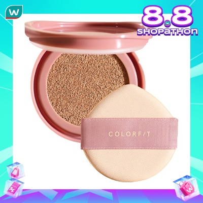 WARDAH Wardah Refill Colorfit Perfect Glow Cushion 32N Neutral Beige 15g - Tahan Lama Hingga 12 Jam Dilengkapi SPF 33 PA+++
