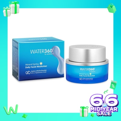 WATER 360 Mineral Spring Daily Facial Moisturiser 45g