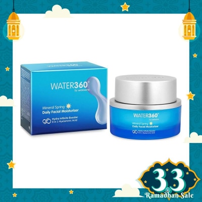 WATER 360 Mineral Spring Daily Facial Moisturiser 45g