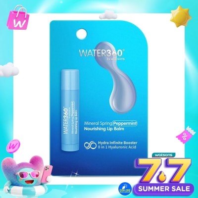 WATER 360 - Mineral Spring Peppermint Nourishing Lip Balm 3.5g