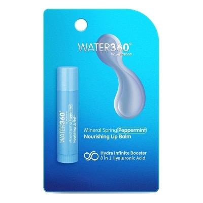 WATER 360 Mineral Spring Peppermint Nourishing Lip Balm 3.5g